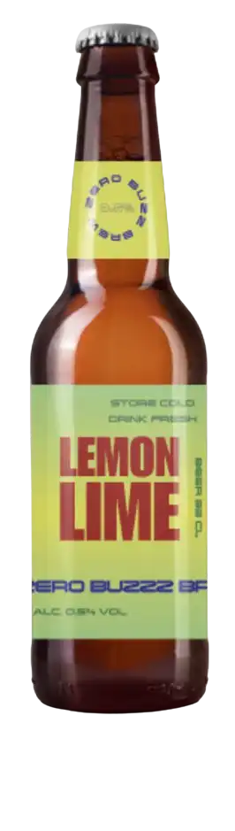 Alkoholfri øl lemon lime smag