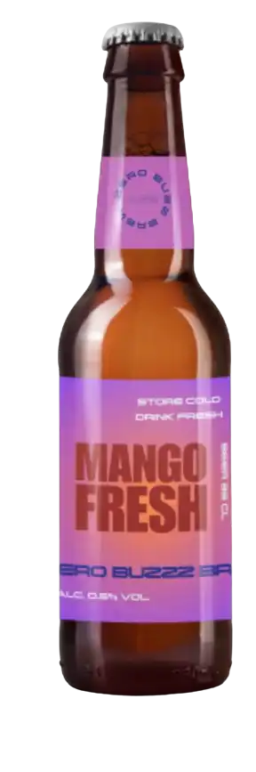 Alkoholfri øl mango smag